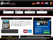 Tablet Screenshot of nettobrutto.org